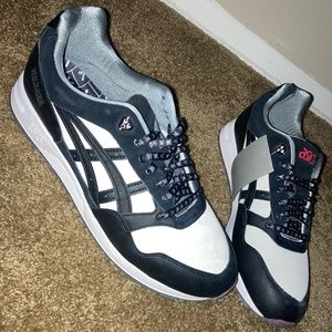 ASICS TIGER Men's GELSAGA Busha Pack Black/Black Sneakers - Size 14